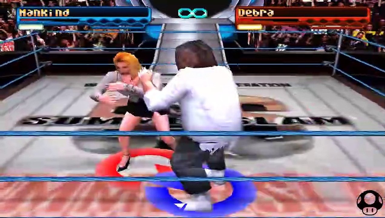 WWF Smackdown! Mankind vs Debra