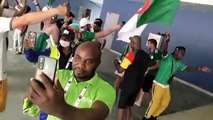 Ambiance des supporters algériens après la Sierra Leone