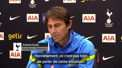 Tottenham - Conte sur Ndombele : "Je ne veux pas parler de cette situation"