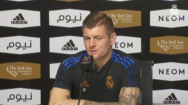 Kroos: No hay favorito en un Clásico porque es un partido especial en el que puede pasar de todo