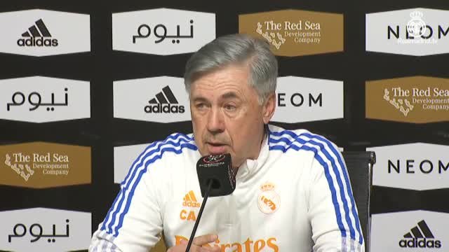 Ancelotti: Todos los partidos contra el Barcelona son buenos partidos y nos gusta jugarlos