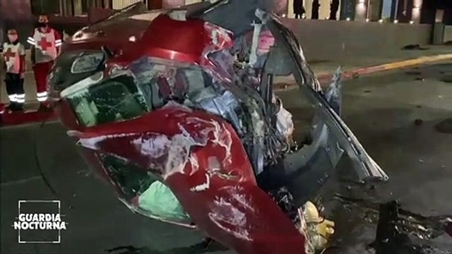 Automovilista protagoniza un aparatoso percance sobre avenida Américas en la colonia Providencia