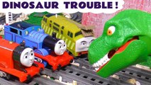 Thomas and Friends Dinosaur Trouble Story With Trackmaster Toy Trains And The Funlings with Dinosaur Toys for Kids by Toy Trains 4U