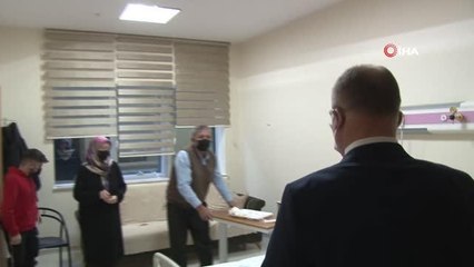 Başkandan çölyak hastasına doğum günü sürprizi