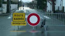 Várias localidades inundadas em França
