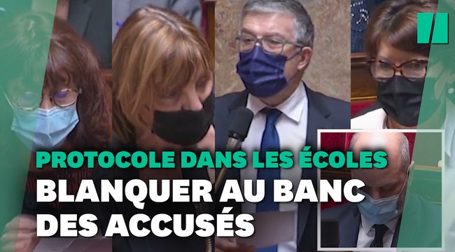 Quand allez-vous présenter votre démission? Blanquer sous le feu des critiques à l'Assemblée nationale