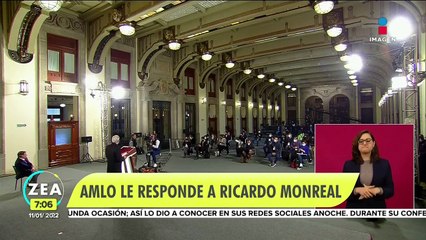 "Sólo en el Porfiriato había el tapadismo", López Obrador a Monreal