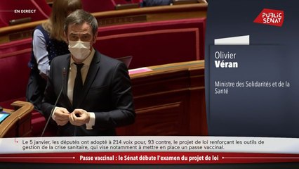 Olivier Véran s'oppose une nouvelle fois à l'obligation vaccinale