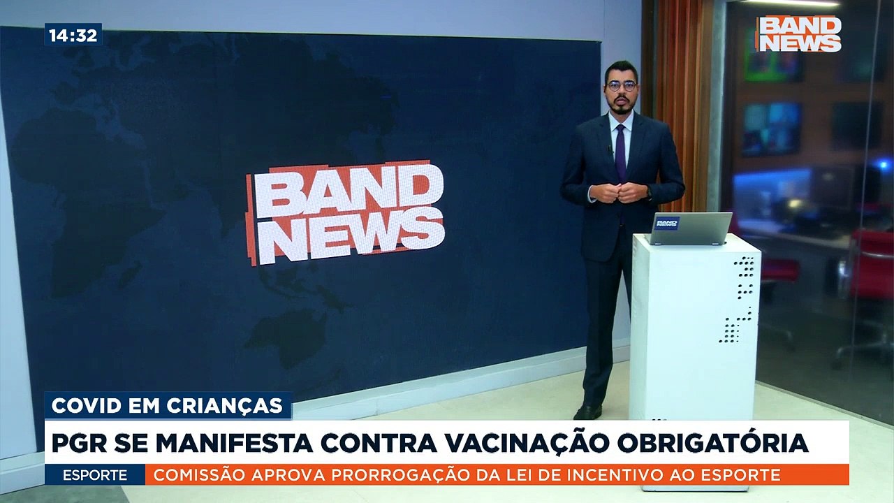 A Procuradoria-Geral da República se manifestou contra uma ação que pede a vacinação obrigatória de crianças contra a Covid-19.Saiba mais em youtube.com.br/bandjornalismo
