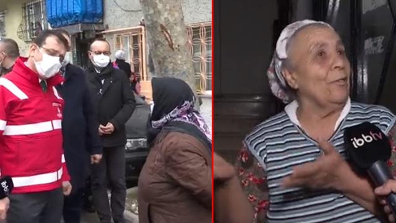 İmamoğlu'yla konuşurken yakasında mikrofon olduğu iddiasına Gülizar Anne'den yanıt: Yakama bir şey takmadılar, sevmek suç mu?