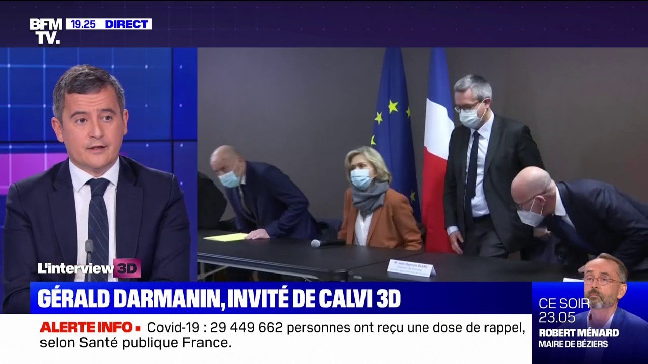 Gérald Darmanin sur le "kärcher" de Valérie Pécresse: "J'aurais utilisé ce terme il y a 15 ans"