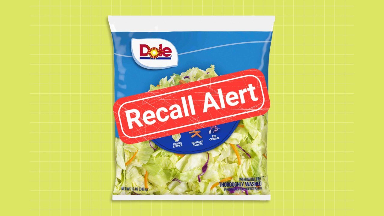 Dole Is Recalling Bagged Salad in More Than 30 States Due to Listeria