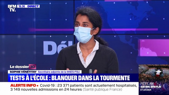 Sophie Vénétitay (SNES-FSU): Jean-Michel Blanquer a contribué à l'immense désorganisation que nous connaissons actuellement à l'école