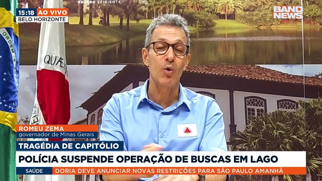 Subiu para 19 o número de mortos pelas chuvas em Minhas Gerais desde o inicio do período chuvoso. Sobre isso, o BandNews conversa com governador Romeu Zema.