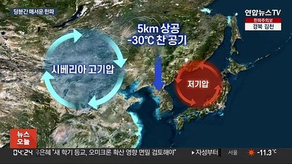 오늘 더 춥다 서울 -11도…주 후반까지 강추위