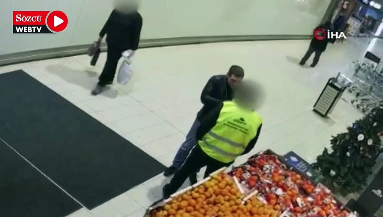 Maske uyarısı yapan güvenlik görevlisinin çenesini kırdı