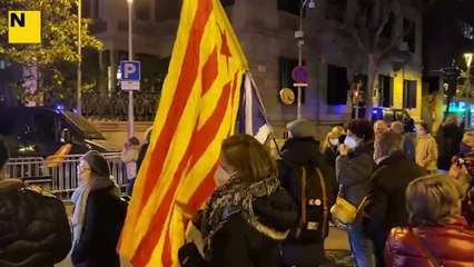 Protesta a Barcelona reclamant la veritat del 17-A i contra un "estat terrorista"