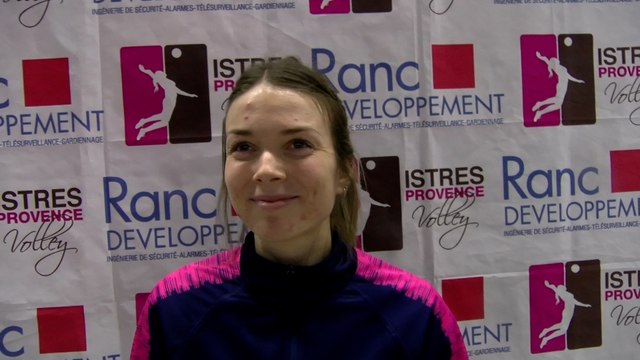 Interview maritima: Mathilde Walspeck après la victoire d'Evreux Volley à Istres