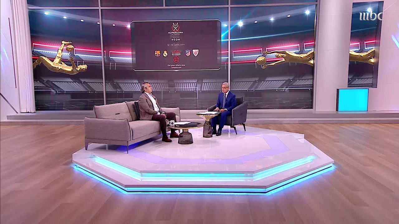 عمار عوض: الريال أقرب للفوز في الكلاسيكو بالوقت الراهن.. والدغيثر: استضافة السوبر الإسباني في السعودية دليل جديد على ريادة المملكة