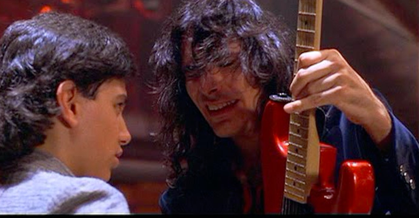 Steve Vai vs Ralph Macchio Epic Guitar Battle, image size:1383x720