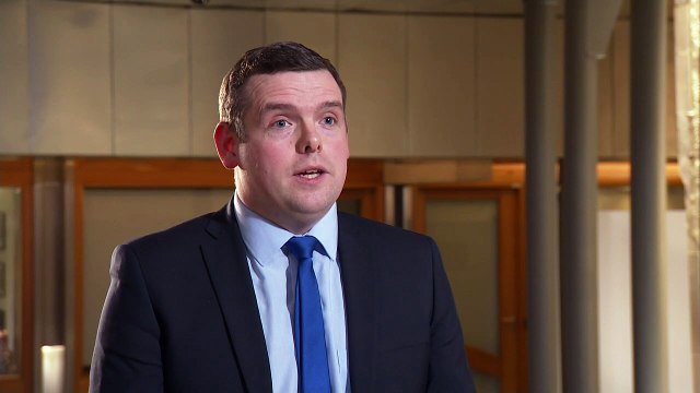 Scottish Tories Leader won't 'support' PM if party attended