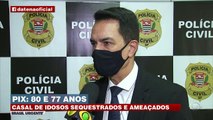 Casal foi libertado pela polícia porque o filho conseguiu rastrear celular e ajudou na localização dos pais.www.band.com.br/brasilurgente#brasilurgente