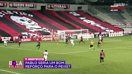 Atacante, que não vive um bom momento no São Paulo, deve ser emprestado ao Peixe nesta temporada.
