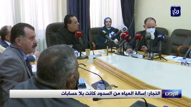 النجار إسالة المياه من السدود كانت بلا حسابات