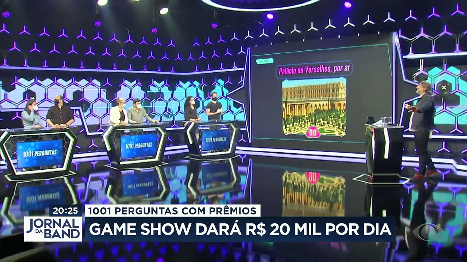 Zeca Camargo estreia 1001 Perguntas, novo game show da Band