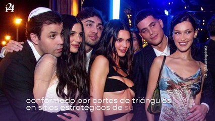 Ahora la moda es opacar a la novia: Kendall Jenner impuso la tendencia en boda de su amiga