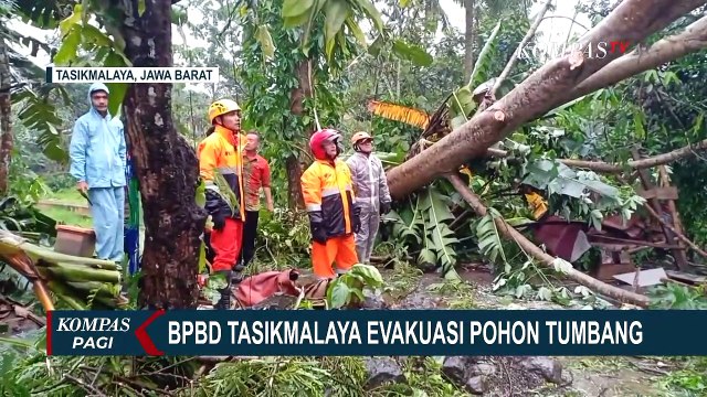 Rumah Warga di Tasikmalaya Rusak Berat Disapu Puting Beliung