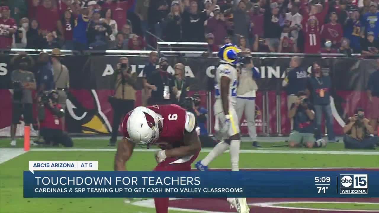 Touchdown for teachers