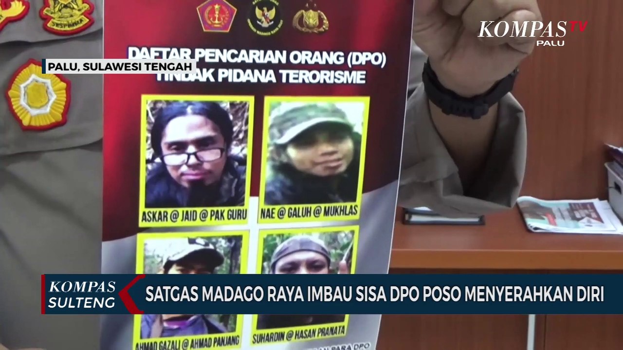 Satgas Madago Raya Imbau Sisa DPO Poso Menyerahkan Diri