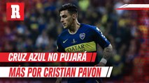 Cruz Azul no pujará más por Cristian Pavón; llegaría gratis en verano