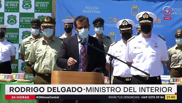 (Dic 2021) 10 colombianos detenidos en la mayor incautación de droga en Valparaíso - TVN