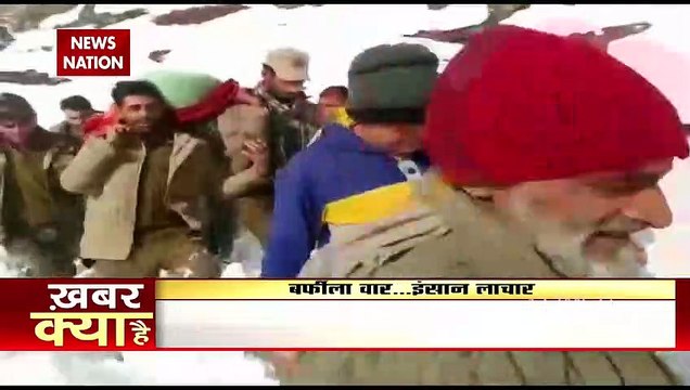 Watch visuals: Heavy rain, snowfall wreak havoc across Jammu & Kashmir