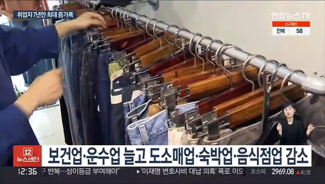 작년 취업자 37만 명 늘어…7년 만에 최대폭 증가