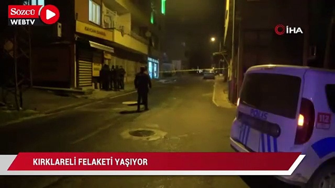 Kırklareli felaketi yaşıyor: Çatılar uçtu, dükkanların camları patladı, ağaçlar devrildi