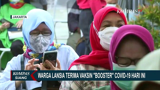 Pemprov DKI Pastikan Pasokan Vaksin Booster Covid-19 Aman, Lansia dan Kelompok Rentan jadi Prioritas