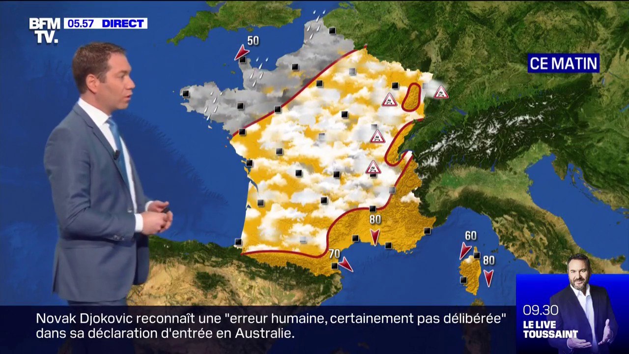 Des températures en chute libre et un ciel principalement gris ce mercredi