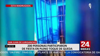 ¡No aprendemos la lección! Intervienen a decenas de jóvenes en una discoteca en SJL