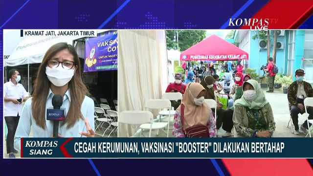 Puskesmas Kramat Jati Siapkan 150 Dosis Pfizer untuk Vaksin Booster Covid-19