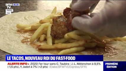 Le tacos: la nouvelle star du fast-food