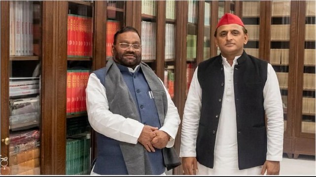 UP Minister Swami Prasad Maurya, 4 BJP MLAs resign, join Samajwadi Party