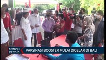 Vaksinasi Booster Pertama di Bali