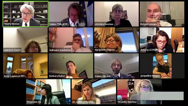 Commission des affaires économiques et commission des affaires européennes : M. Thierry Breton, commissaire européen responsable du marché intérieur - Mardi 11 janvier 2022