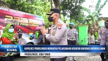 Polres Probolinggo Adakan Gerai Vaksinasi Anak Se Kabupaten Probolinggo-