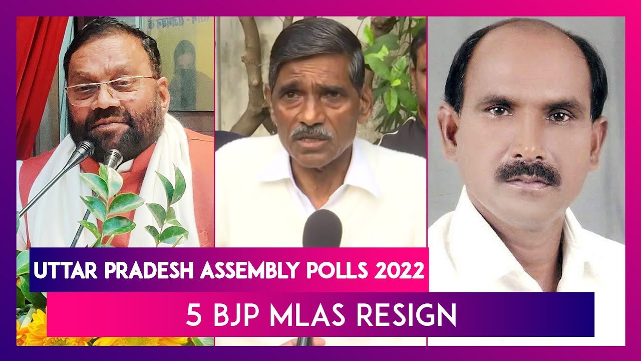 UP Assembly Polls 2022: BJP Loses Five MLAs, Sw...