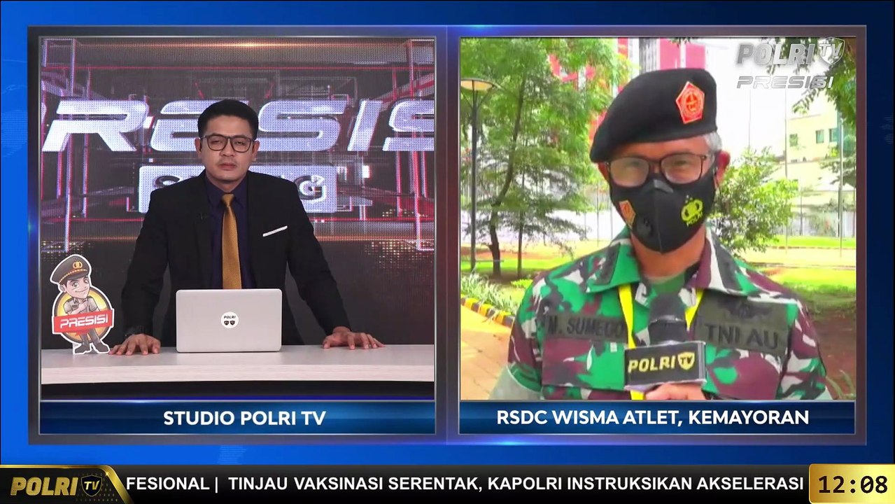 Live Dialog Bersama Kolonel Kes Dr. Mintoro Sumego terkait Tower 4 & 7 Digunakan Untuk Karantina