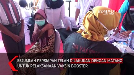 Gratis ! Vaksin Booster di Jatim Dimulai Hari Ini